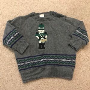 Gymboree boys nutcracker sweater